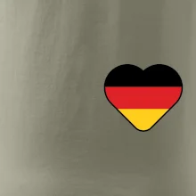 Germany love malé - Německá vlajka