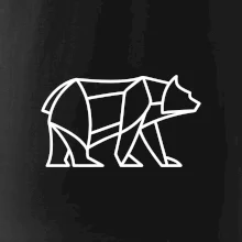 Geometrie lední medvěd chodící