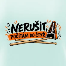 Nerušit počítám do čtyř - metronom a paličky