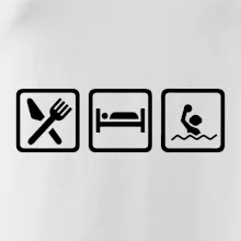 Eat sleep vodní pólo v řadě