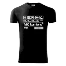 Čárový kód řidič kamionu