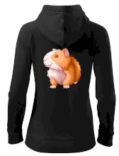 Morče - kreslené, bílo oranžové