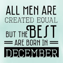All men are created equal december