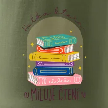 Holka, která miluje čtení