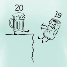 Pivo narozeniny - útes 20 let