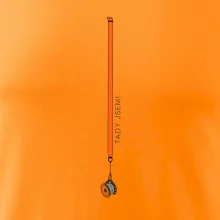 Tady jsem deko bójka oranžová s potápěčskou cívkou