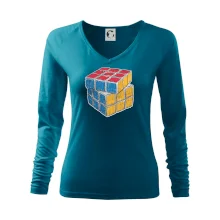 Rubikova kostka kreslená