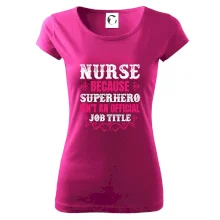 Nurse because superhero isnt an official job tittle