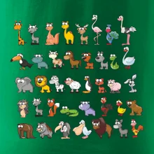 Triko plné zvířátek