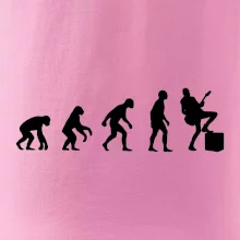 Evoluce kytarista - noha na kombu