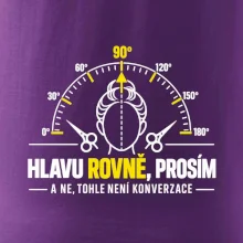 Hlavu rovně prosím
