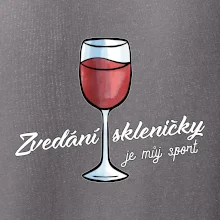 Zvedání skleničky je můj sport