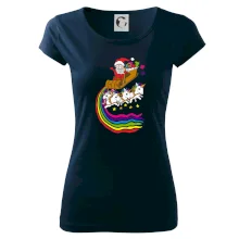 Santa a jednorožci (Pecka design)