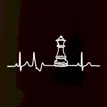 EKG Šachové figurky - dáma