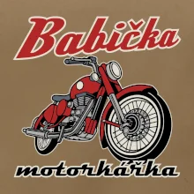 Dědeček / babička motorkář