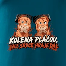 Nohejbal kolena pláčou srdce hraje