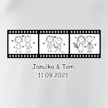 Svatební den - váš nápis (Hana-creative)