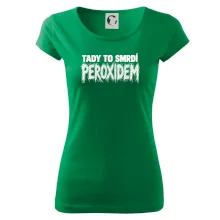 Tady to smrdí peroxidem