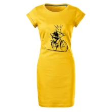 Drsný kozel na kole