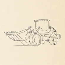 Nakladač jedním tahem