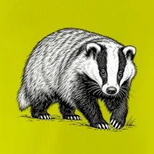 Zvířata Lužických hor - Jezevec obecný