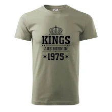 Kings are born in 1975