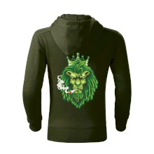 Zhulený lev zelený