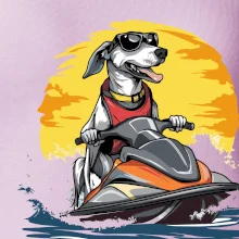 Chrt na vodním skútru