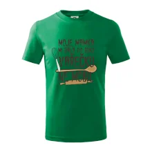 Moje mamka mi dala do ruky vařečku