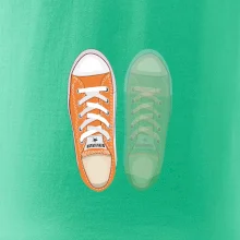 Párové boty - oranžové