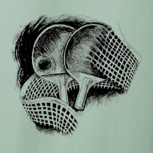 Ping pong pálky a síť