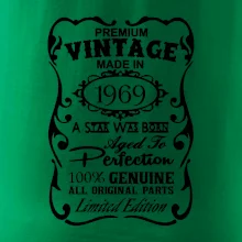 Vintage Etiketa - 1969