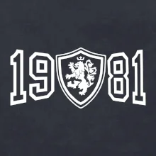 Narozeninový motiv - znak - 1981 Narozeninový motiv - znak - 1981