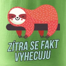 Zítra se fakt vyhecuju