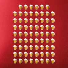 Narozeniny - 70x pivo