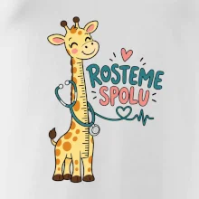 Rosteme spolu - žirafa se stetoskopem