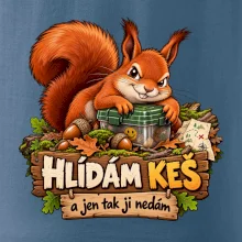 Hlídám keš veverka s pokladem
