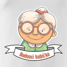 Budoucí babička kreslená