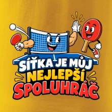 Síťka je můj nejlepší spoluhráč
