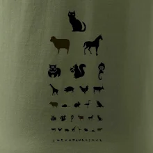 Oční test zvířatka