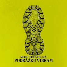 Moje terapie má podrážku Vibram