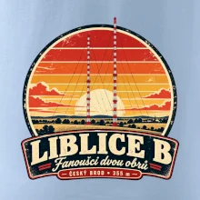 Liblice B retro odznak dvou vysílačů
