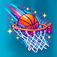 Pixel art basketbalový koš