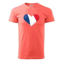 Francouzská vlajka srdce