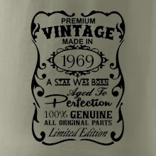 Vintage Etiketa - 1969