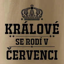 Králové se rodí v červenci