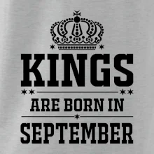 Kings are born in September