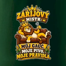 Záříjový mistr -  můj gauč, moje pivo, moje pravidla