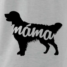 Zlatý retrívr máma obrys