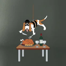 Malý zloděj - baset (Hana-creative)